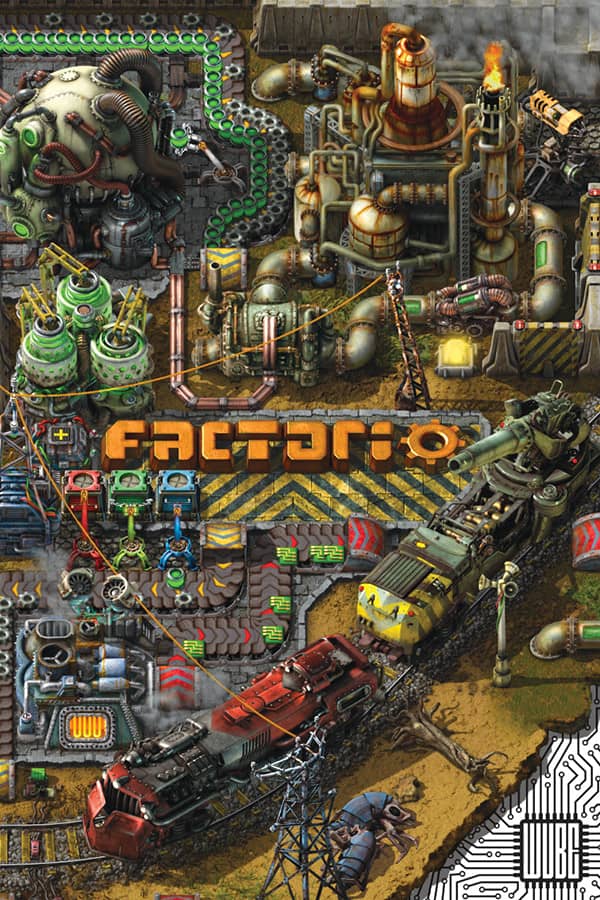 Header image of Factorio